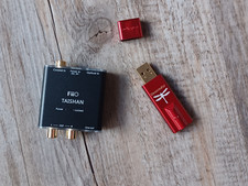 AudioQuest DragonFly Red e Fiio Taishan D03K combinazione di due DAC
