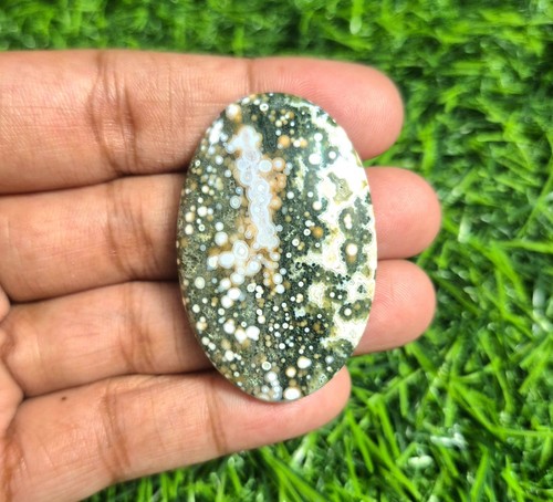 Cabochon diaspro verde