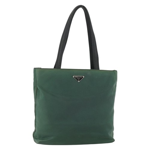 Borsa tote prada nylon verde - tote,