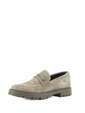 Mocassini eleganti uomo grigio