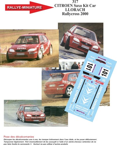 Decals ref 0317 - ref, citroen