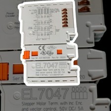? Beckhoff EL7047 1-ch motion interface Stepper Motor 48 V DC 5A Vector Encoder