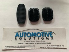 KIT SET 3 COPRIPEDALI FIAT PANDA DAL 1986 AL 2003 FRENO FRIZIONE ACCELERATORE