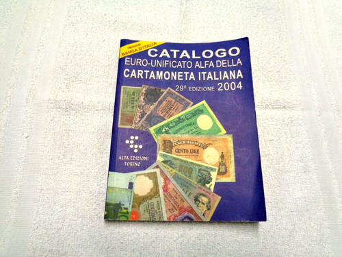 Cartamoneta italiana catalogo - cartamoneta,