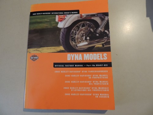Manuale harley davidson dyna - harley-davidson,