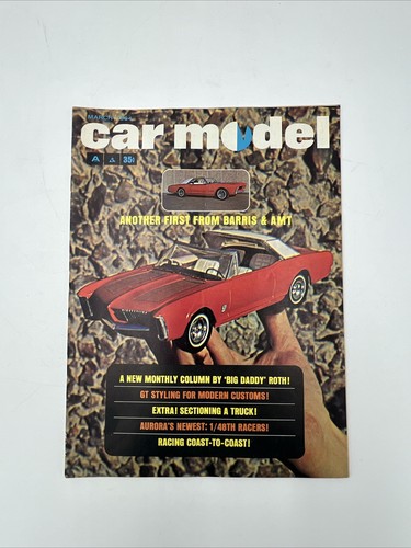 Car model magazine - model,