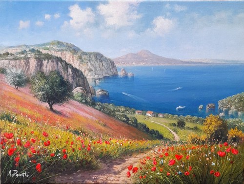 Damato paesaggio marino - a., "paesaggio