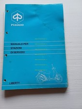 Piaggio Liberty 50 1997 manuale officina TELAIO originale italiano