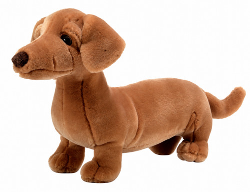 Peluche cane bassotto 38 cm - bassotto,