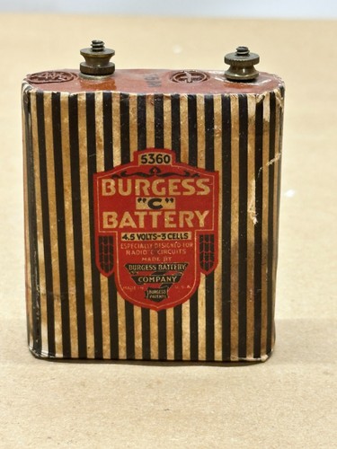 Batteria radio epoca antica - batteria, d'epoca