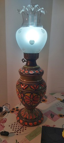 Grande lampada tavolo - grande, da