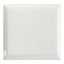 Piatto Piano Quadro Ankara Bianco Porcellana 30,5x30,5 cm - Zaklady Porcelany