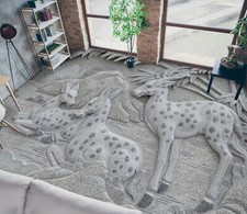 Carta da parete pavimento 3D