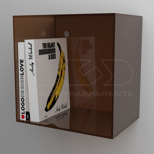 Mensola cubo in - cubo, cm