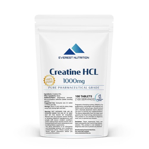 Creatina hcl 1000mg compresse - creatina,