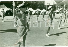 1937 ROMA Capi Centuria sbandieratori al CAMPO DUX *Fotografia