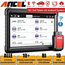 2025 ANCEL X6 dispositivo diagnostico auto professionale TUTTO IL SISTEMA auto OBD2 scanner TPMS DPF EPB