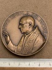 MEDAGLIA PAPA PIO XII PRECES