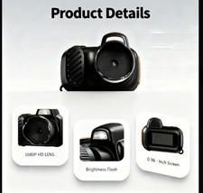 Mini fotocamera digitale 1080p