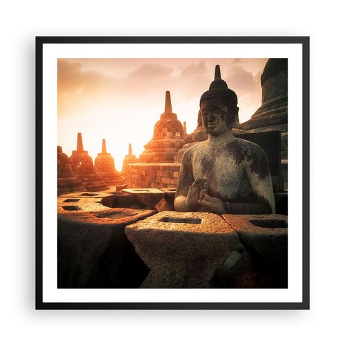 Poster 60x60cm buddha fede - 60x60cm,