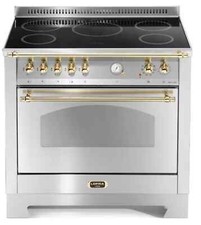 CUCINA 90X60 ACCIAIO 5 ZONE FORNO MULTIFUNZIONE LOFRA DOLCEVITA RSG96MFT/5I