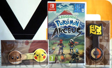 Leggende Pokemon Arceus, Switch Italian Euro Market+Portacavi Bonus, new sealed!