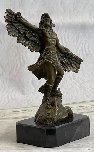 Scultura bronzo spirito - di,