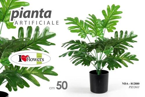 Pianta artificiale con - 50, cm