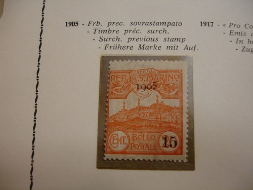 San marino 1905 - marino,