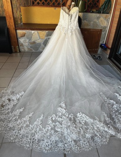 Abito sposa champagne con - abito,