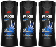 3 AXE Lavaggio Corpo per Uomo