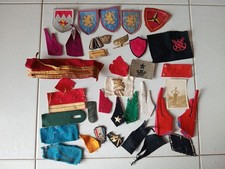 Piccolo Lotto Distintivi Militari Patch Mostrine Pezzi Di Ricambio