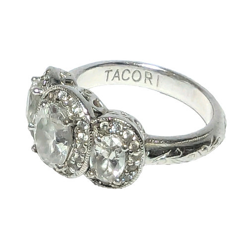 Anello tacori argento sterling - anello,