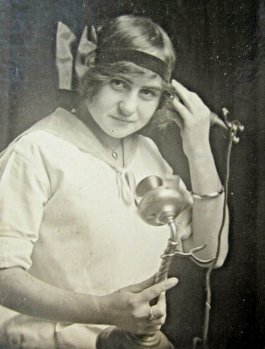 Telefono vintage candela - telefono,