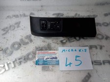 PULSANTIERA REGOLAZIONE SPECCHIETTI FARI NISSAN MICRA K12 DA 2002 A 2010