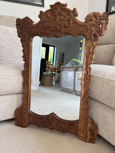 Specchio vintage legno - vintage,