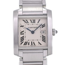 sconto CARTIER Tank Francaise MM W51011Q3 data quadrante avorio unisex P#140364