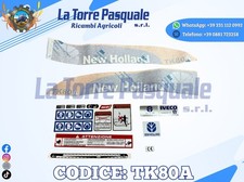 ADESIVI DECALCOMANIA TRATTORE