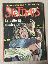 SPETTRUS - N.1 LA NOTTE DEL MOSTRO - EDIZIONI CERVINIA - 1965