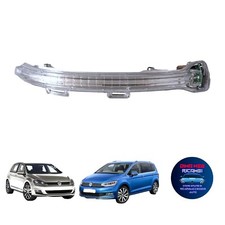 FANALINO SPECCHIO SPECCHIETTO RETROVISORE FRECCIA A LED DX VW GOLF 7 VII TOURAN