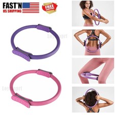 Anello Pilates Doppia Impugnatura Cerchio Magico Corpo Sport Fitness Peso Esercizio Yoga Kit