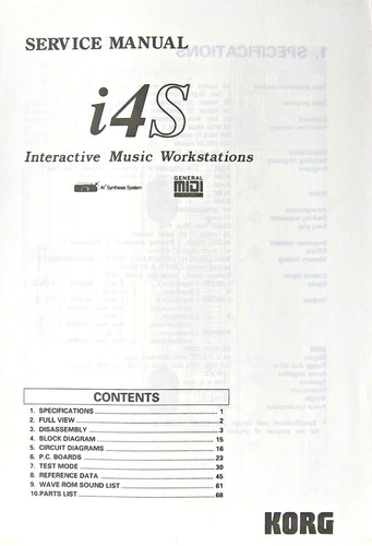 Korg i4s workstation - korg,