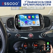 7" Per Fiat 500 2016-2019