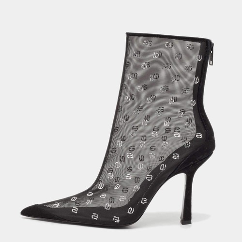 Stivaletti neri alexander wang - stivaletti,