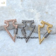 Fermaglio moschettone diamante