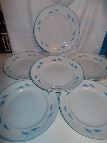 Lotto piatti piani ceramica - lotto,