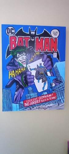 Dipinto batman quadro - dipinto,