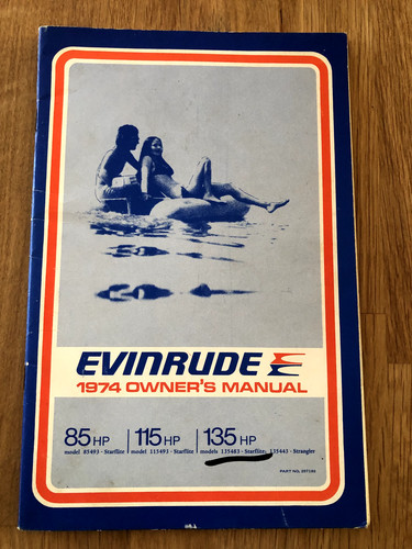 Evinrude 1974 manuale uso - 1974, d'uso