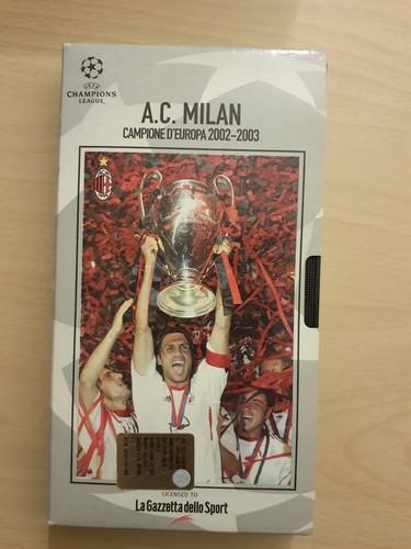 Vhs milan campione - vhs,