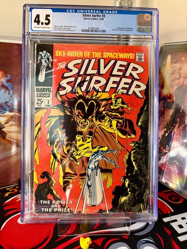 Silver surfer cgc 4 5 - silver, 4.5